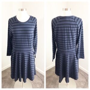 NEW GAP striped sweater dress